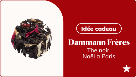 Idée cadeau - Dammann Frères - Thé Noir Noël à Paris