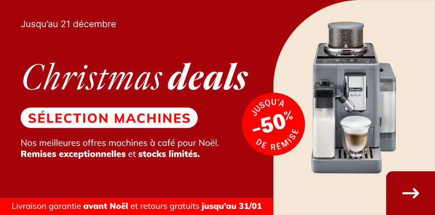 Christmas Deals - Sélection machines - Jusqu'à -50% de remise