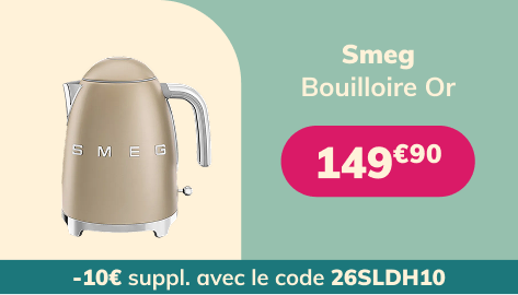 Smeg - Bouilloire 149€90