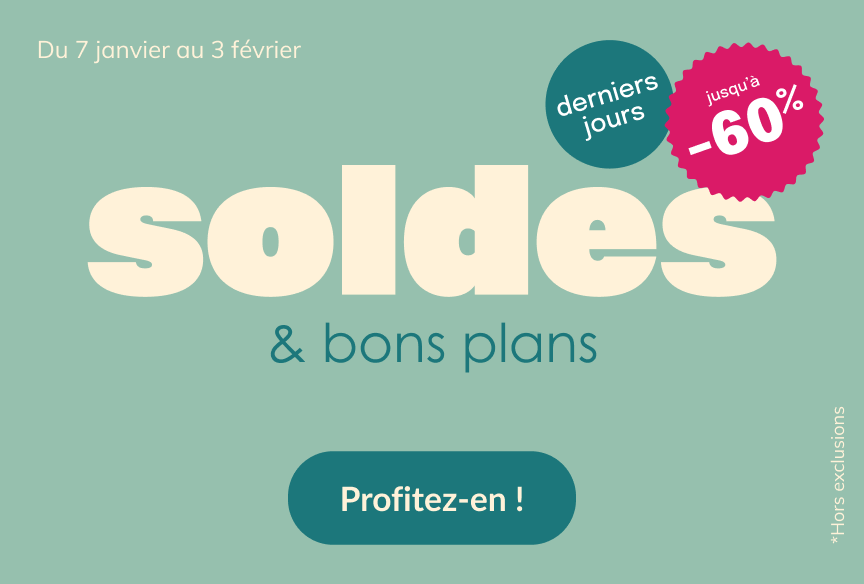 Soldes & bons plans - Derniers Jours - Jusqu'à -60%, du 7 janvier au 3 février 2026