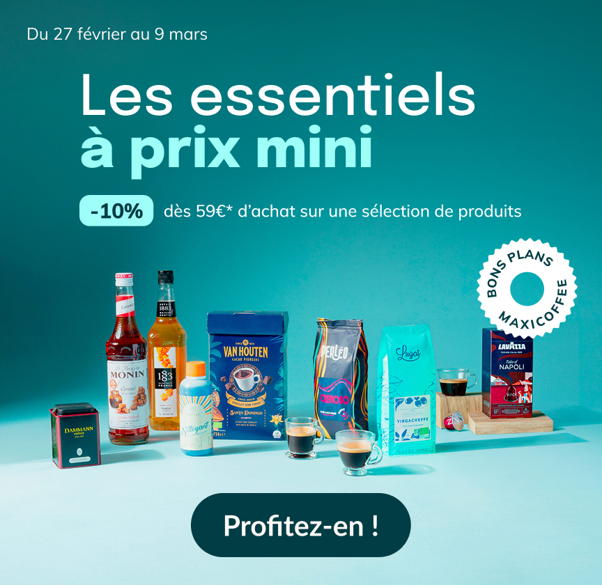 Du 24 février au 9 mars 2026 - Les essentiels à prix mini -10% dès 59€ d'achat sur une sélection de produits