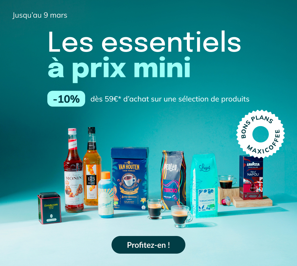 Du 24 février au 9 mars 2026 - Les essentiels à prix mini -10% dès 59€ d'achat sur une sélection de produits