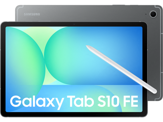 Samsung Galaxy Tab S10 FE - 10.9 inch - 128 GB - Gray, promoprijs: 388 euro (meestal prijs: 452 euro, laagste prijs: 413 euro)