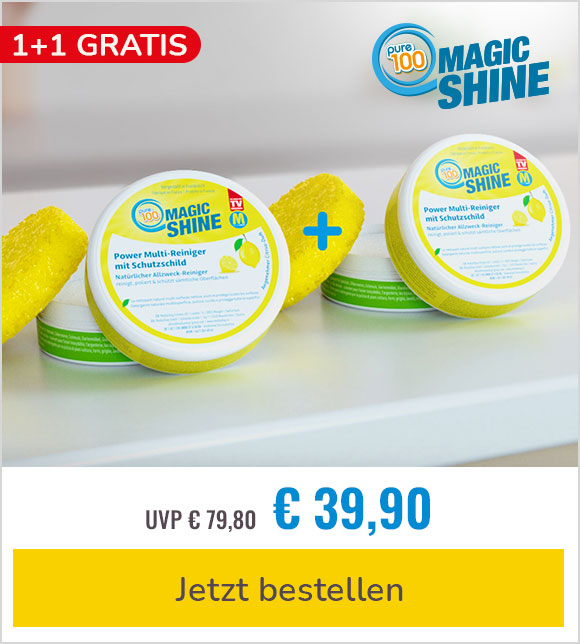 Pure100 MagicShine Multi-Oberflächenreiniger 1+1 GRATIS