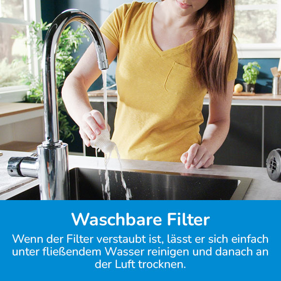 Waschbarer Filter