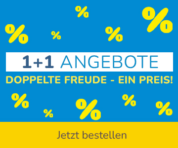 Entdecken Sie weitere 1+1 Angebote!