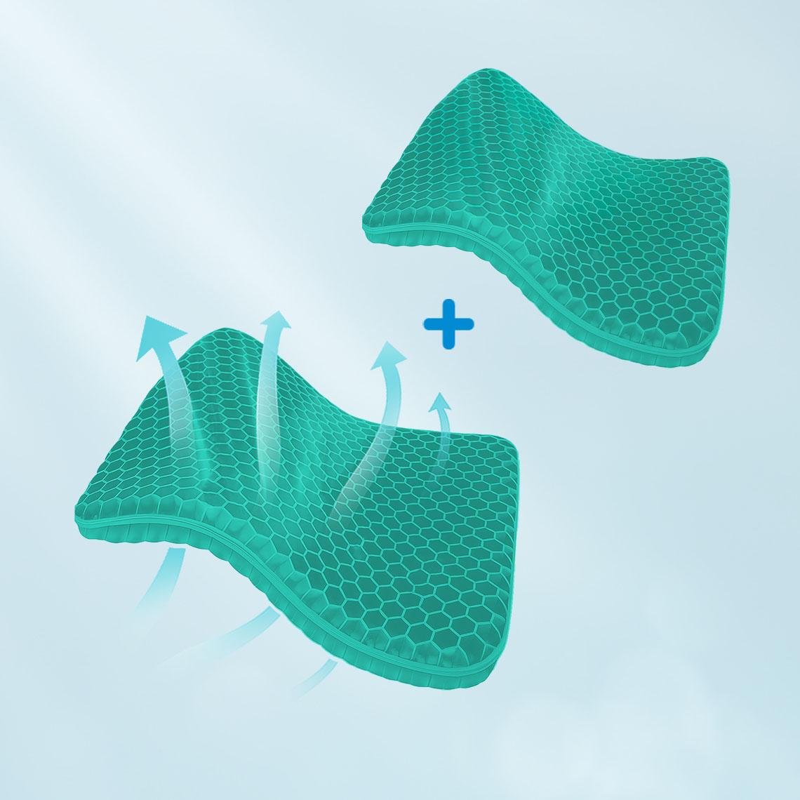 Dreamolino SoftSitter Sitzkissen mit Wabenstruktur