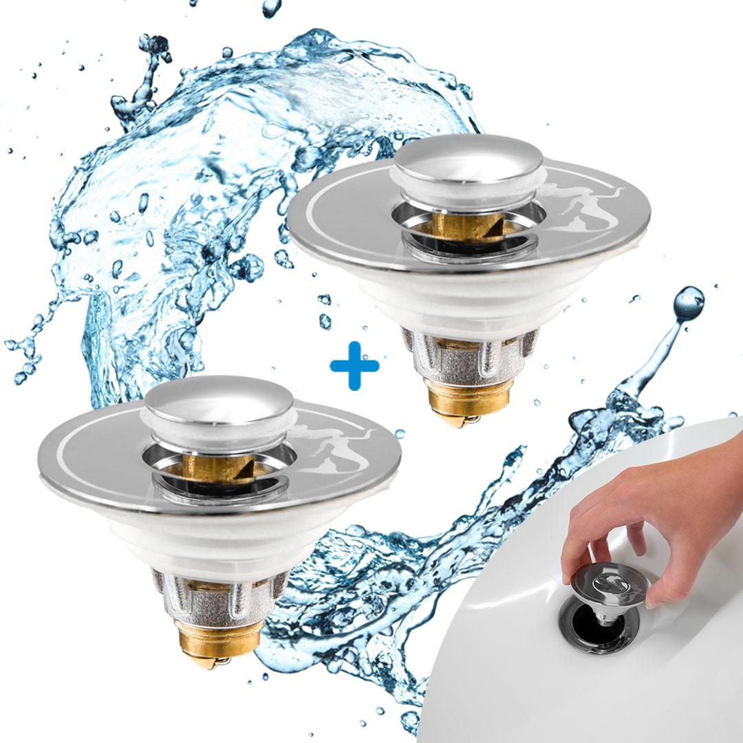 Drain Magic Universal 2-in-1 Anti-Verstopfungskorb & Stöpsel 1+1 GRATIS 