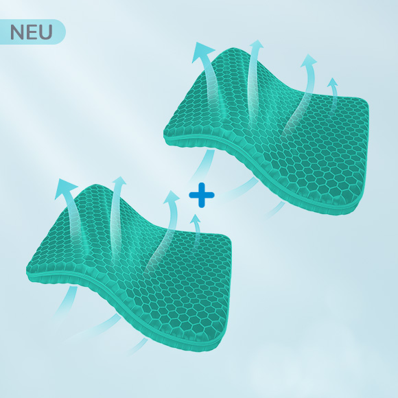 Dreamolino SoftSitter Sitzkissen mit Wabenstruktur