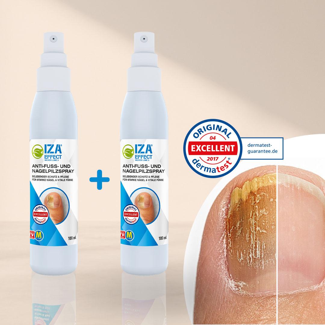 IZA Effect Anti Fußpilzspray 100 ml 1+1 GRATIS