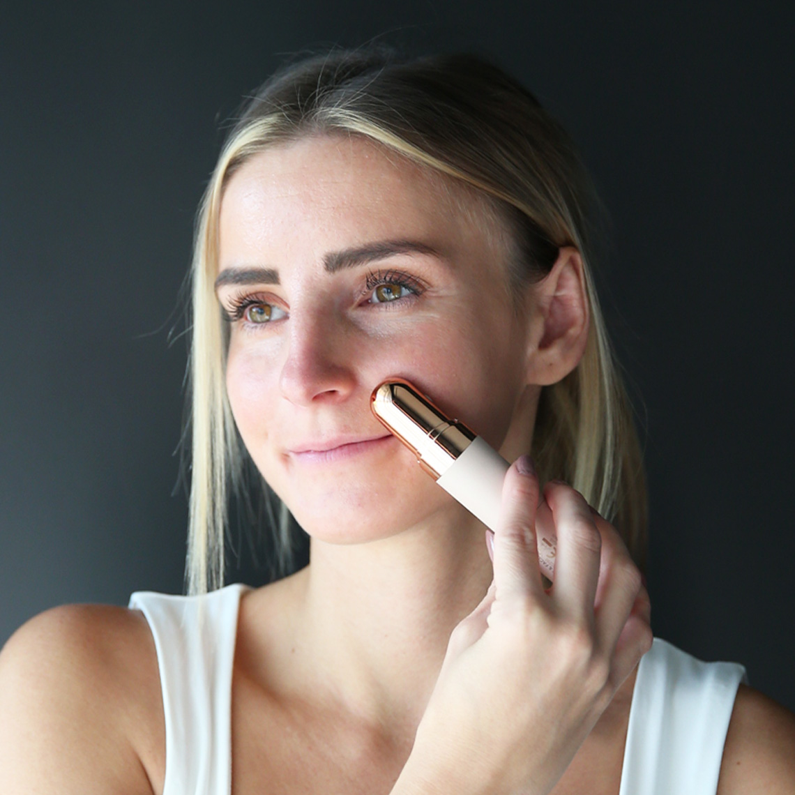 Hautschonend Damenbart entfernen