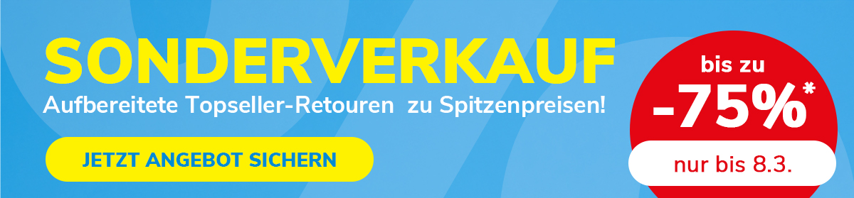 B-Waren Sonderverkauf