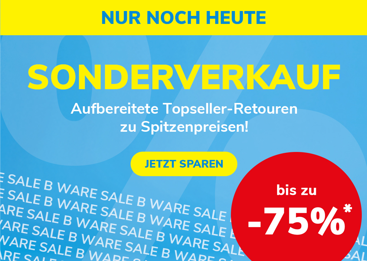 B-Waren Sonderverkauf