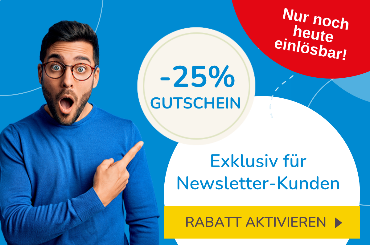 -25 % Gutschein