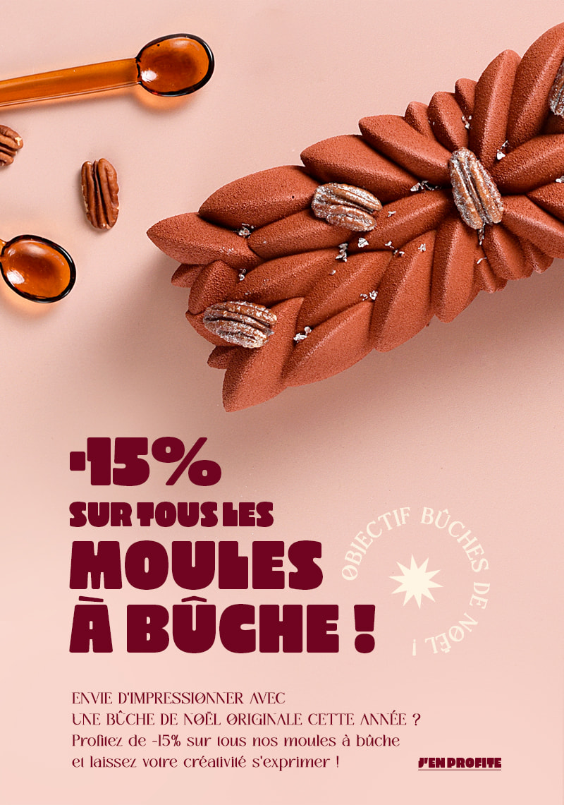 -15% sur tous les moules à bûche !