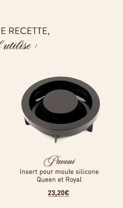 Insert pour moule silicone - Queen et Royal - Ø 15,3 cm - Pavoni