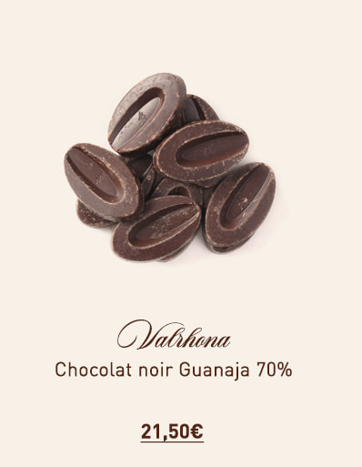 Chocolat noir Guanaja 70% - 500 g - Valrhona