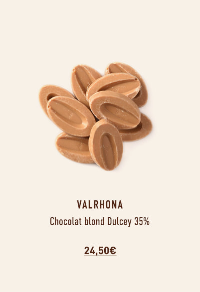 Chocolat blond Dulcey 35% - 500 g - Valrhona