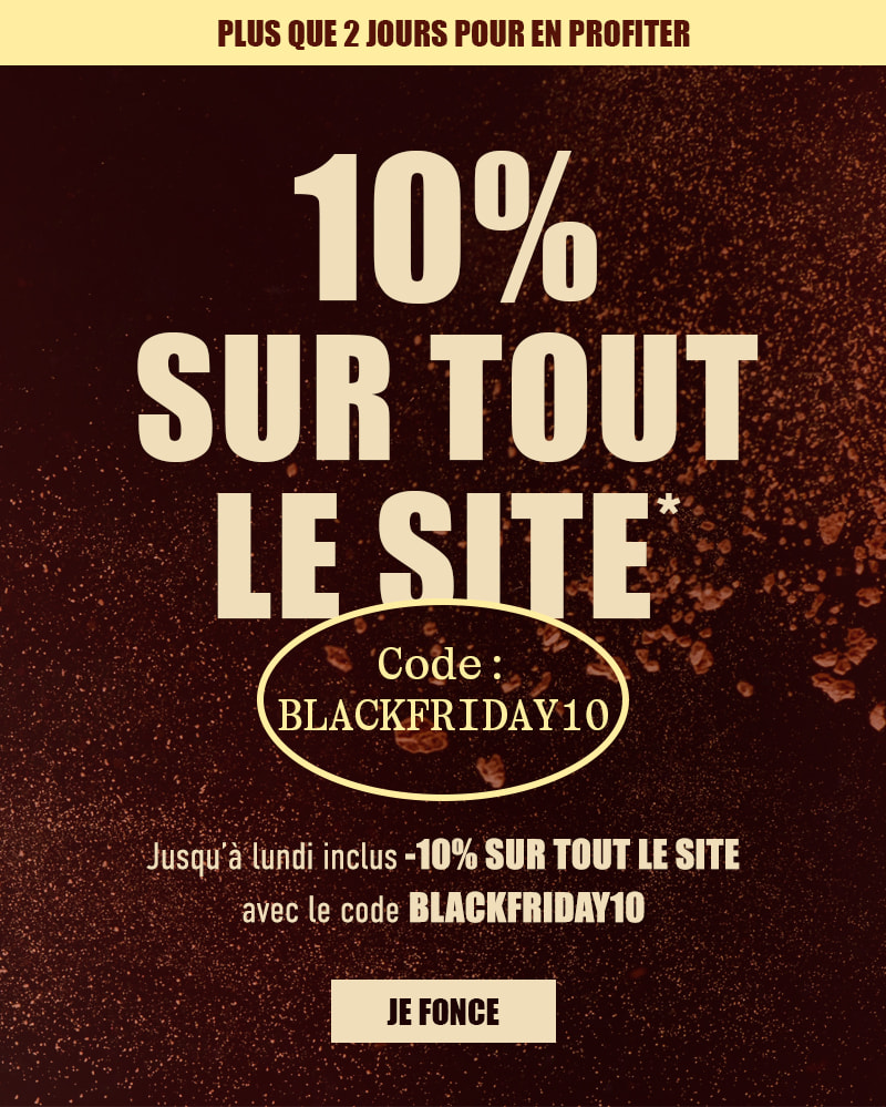 -10% sur tout le site avec le code BLACKFRIDAY10