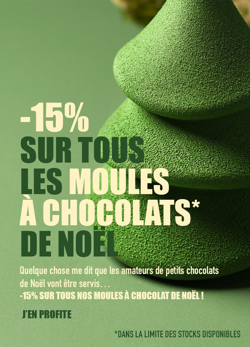 -15% sur tous nos Moules à Chocolat de Noël !