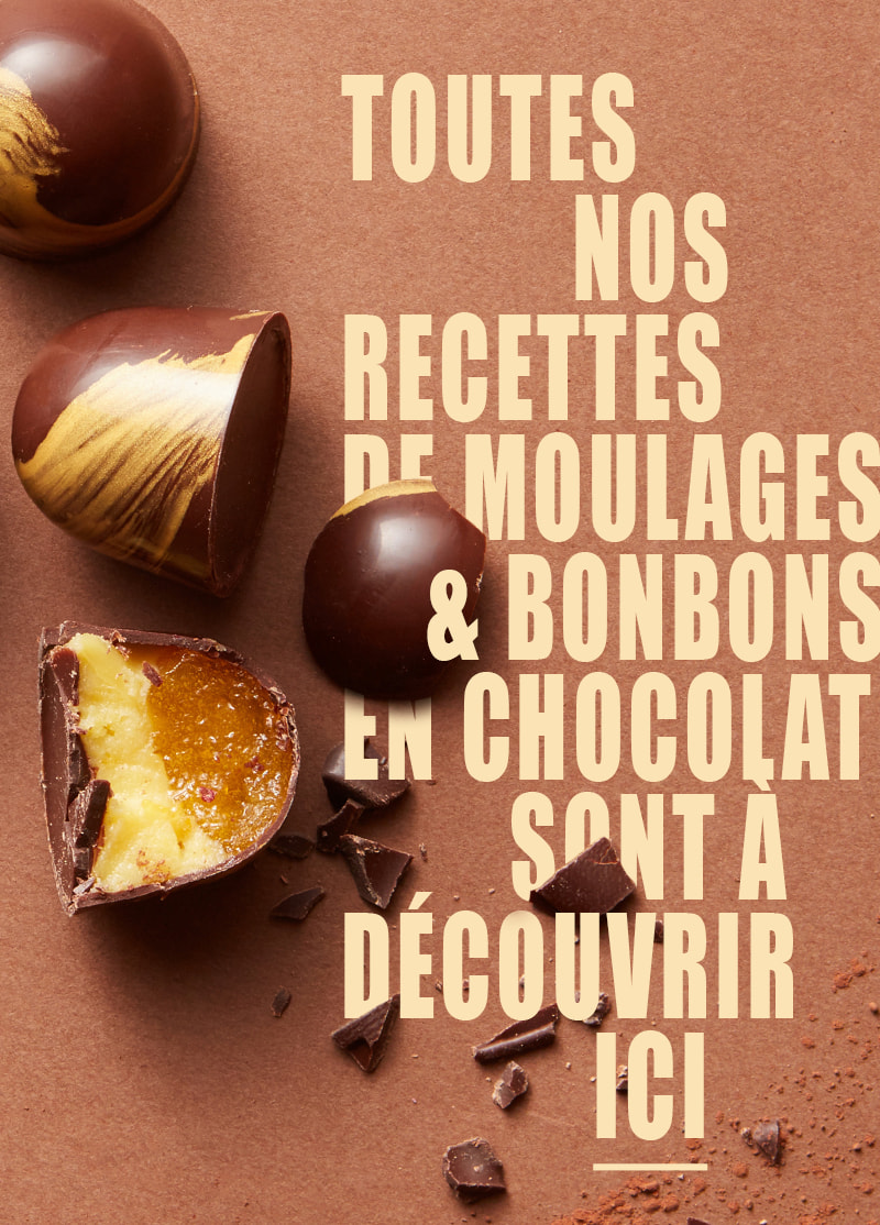 Moulages et bonbons en chocolat