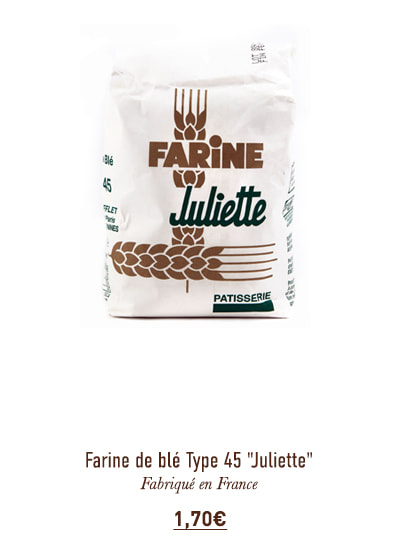 Farine de blé Type 45 ''Juliette'' - 1 kg