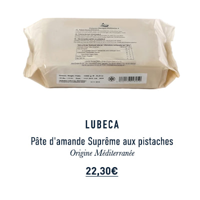 Pâte d'amande Suprême aux pistaches