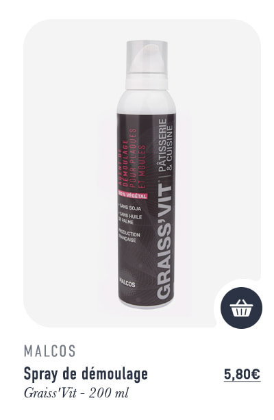 Spray de démoulage - Graiss'Vit - 200 ml - Malcos