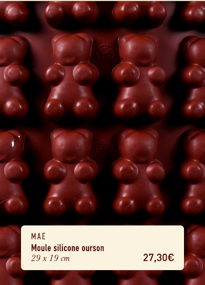Moule silicone ourson - Qualité Premium - 29 x 19 cm - Mae