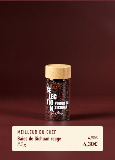 Baies de Sichuan rouge - 25 g - Meilleur du Chef
