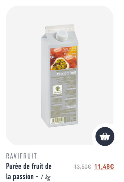 Purée de fruit de la passion - 1 kg - Ravifruit