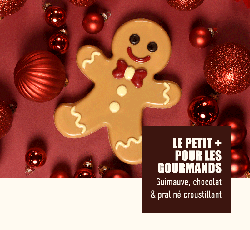 Guimauve, chocolat & praliné croustillant