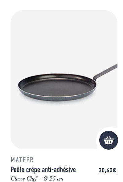 Poêle crêpe anti-adhésive - Classe Chef - Ø 25 cm - Matfer