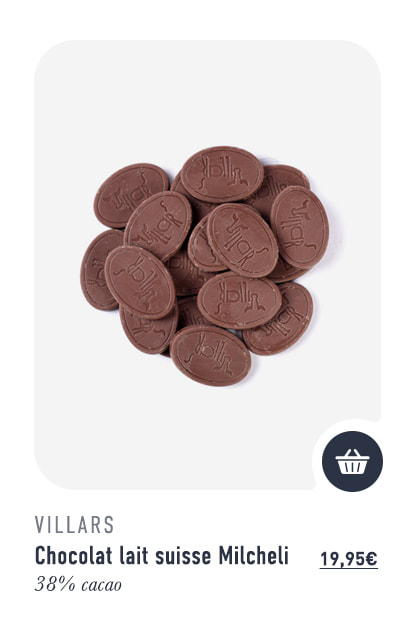 Chocolat lait suisse Milcheli - 38% cacao - 500 g - Villars