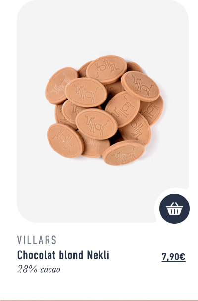 Chocolat blond Nekli - 28% cacao - 500 g - Villars