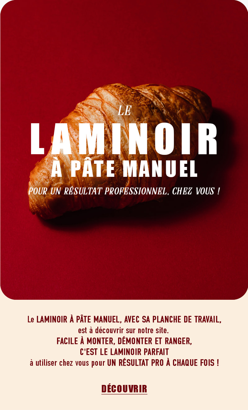 Laminoir à pâte manuel - et sa planche de travail - Mallard Ferrière