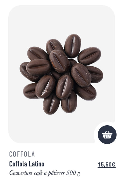 Coffola Latino - Couverture café à pâtisser - 500 g