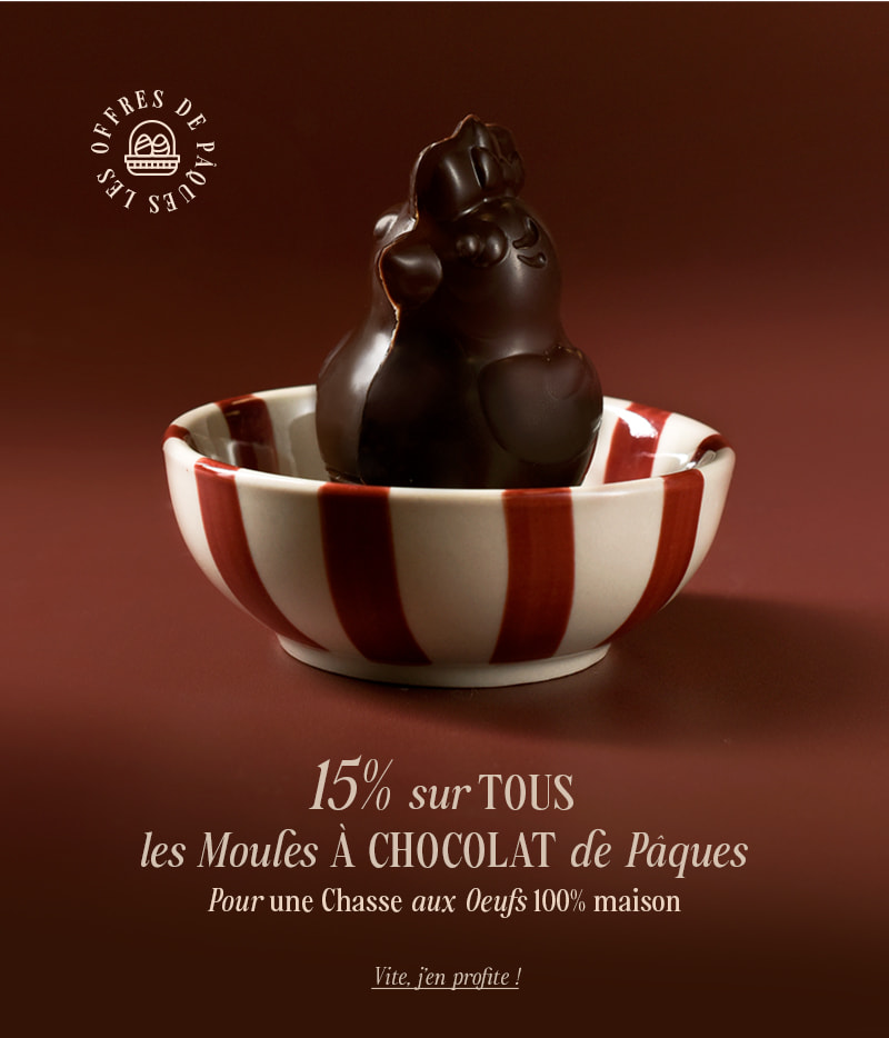 -15% sur tous les moules à chocolats de Pâques !