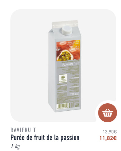 Purée de fruit de la passion - 1 kg - Ravifruit