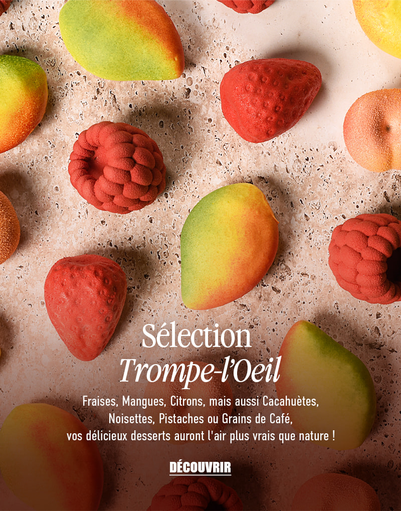 Tous nos moules pour des gâteaux plus vrais que nature !