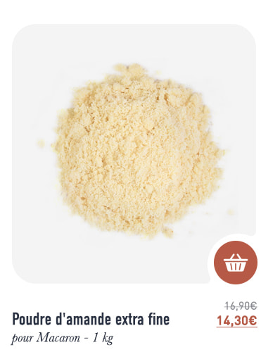 Poudre d'amande extra fine - pour Macaron - 1 kg
