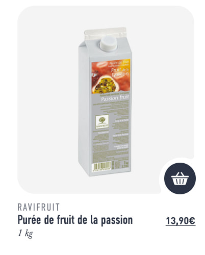 Purée de fruit de la passion - 1 kg - Ravifruit