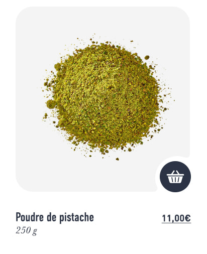 Poudre de pistache