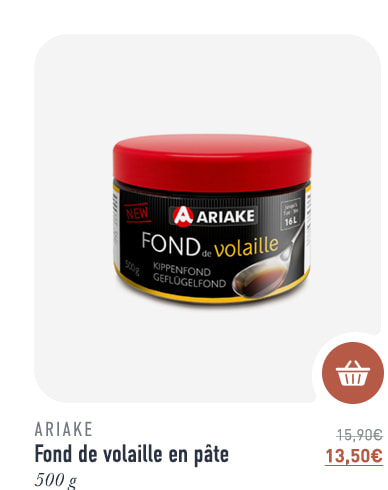 Fond de volaille en pâte