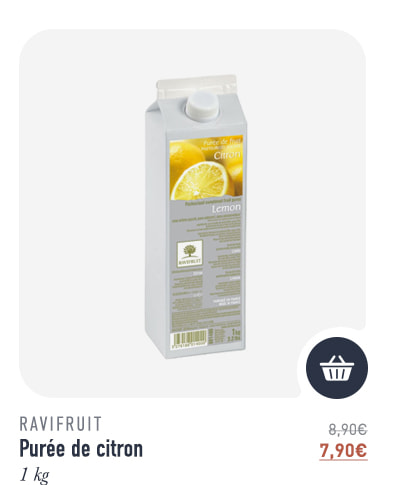Purée de citron - 1 kg - Ravifruit