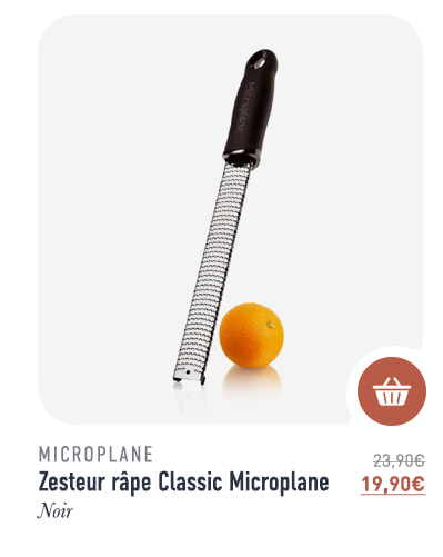Zesteur râpe Classic Microplane - Noir - Microplane