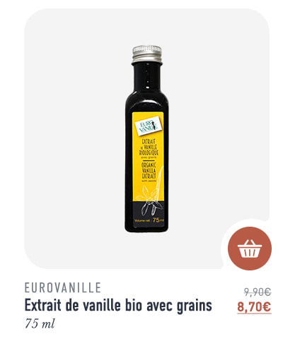Extrait de vanille bio avec grains L200 - 75 ml - Eurovanille