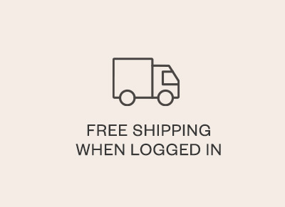 Free shipping when logged in