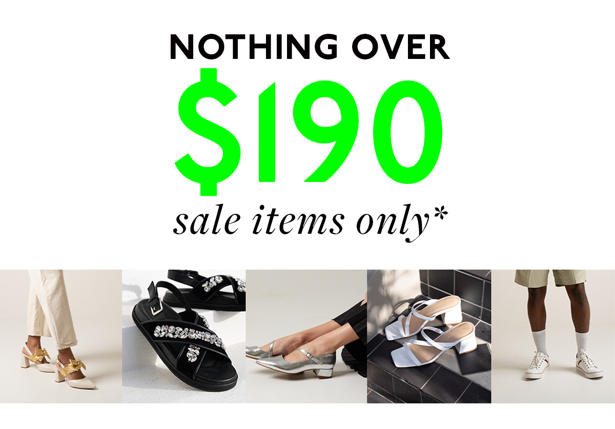 Nothing Over $190 - Shop Women's Sale