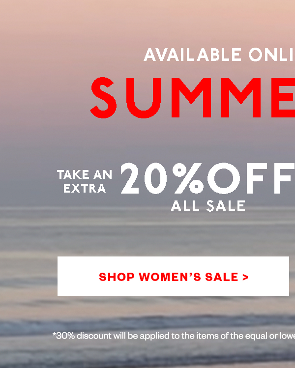 Shop Women's Summer Sale